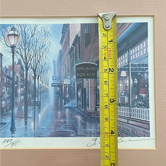 Main Street Print of Original Oil Painting by Sergei Yaralov, Signed # 249/950 - Picture 5 of 9